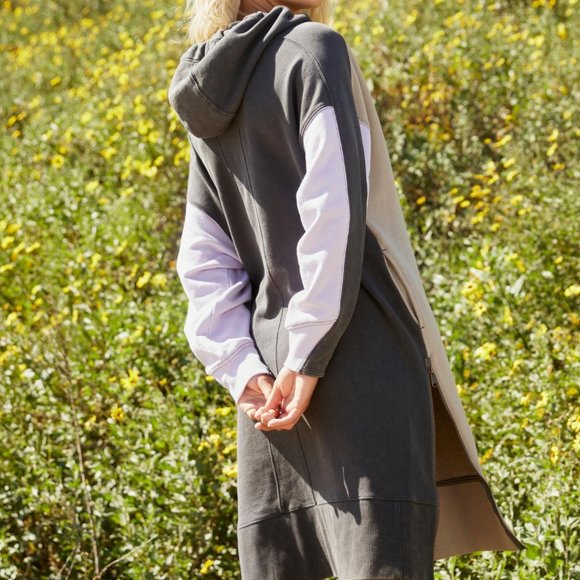 Free People Spur Of The Moment Hoodie Dress - Picture 4 of 10